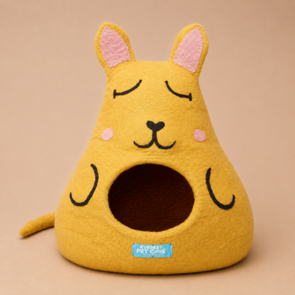 Everest® Handmade Cat Cave & Bed - Kangaroo Home