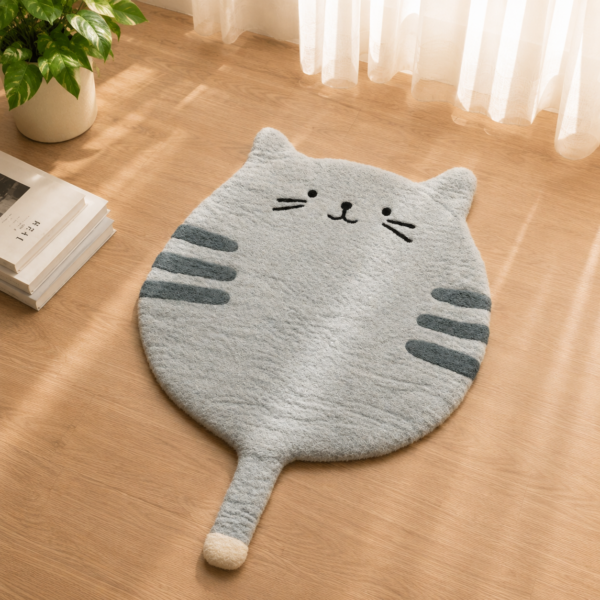 Resting Cat Mat - Grey