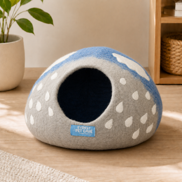Everest® Handmade Cat Cave & Bed - Cloud Cave