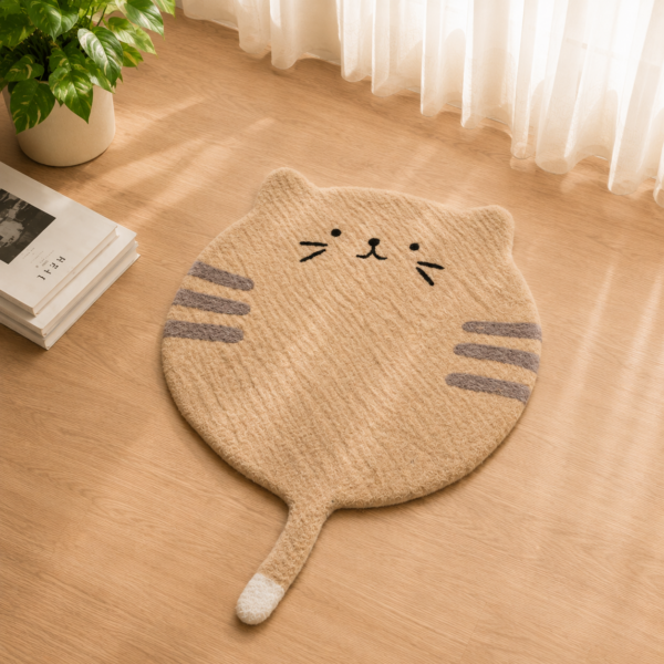 Resting Cat Mat - Brown