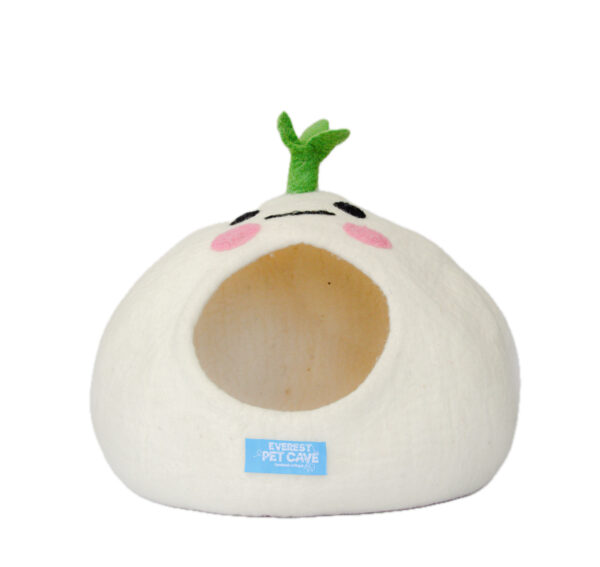 Everest® Cat Cave & Bed - Dumpling - 100% Wool