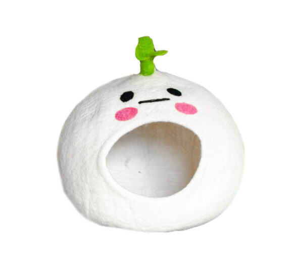 Everest® Cat Cave & Bed - Dumpling - 100% Wool
