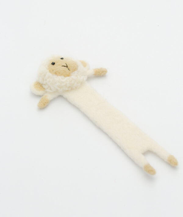 Felted Sheep Bookmark - 100% Wool