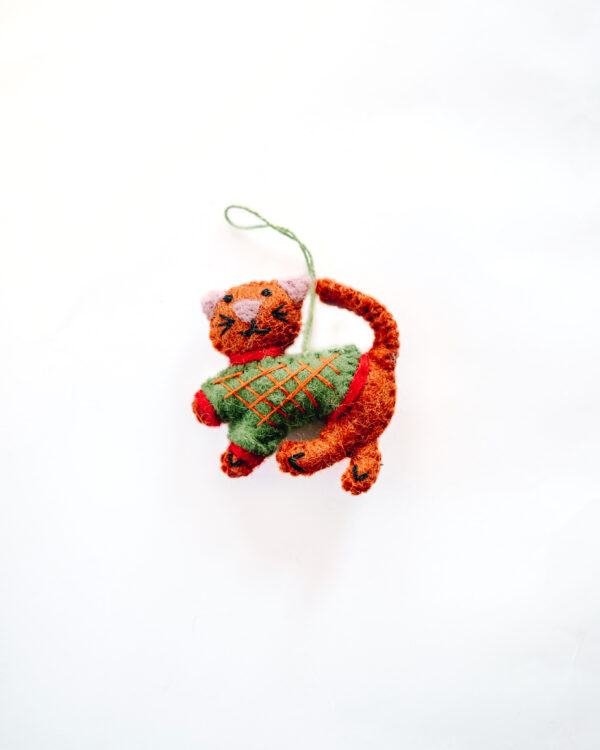 Hanging Ornaments - Orange Cat