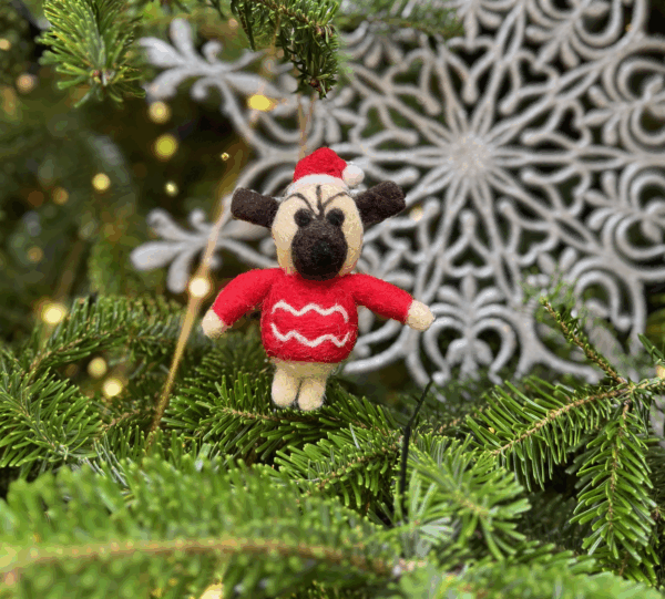 Hanging Ornaments - Pug