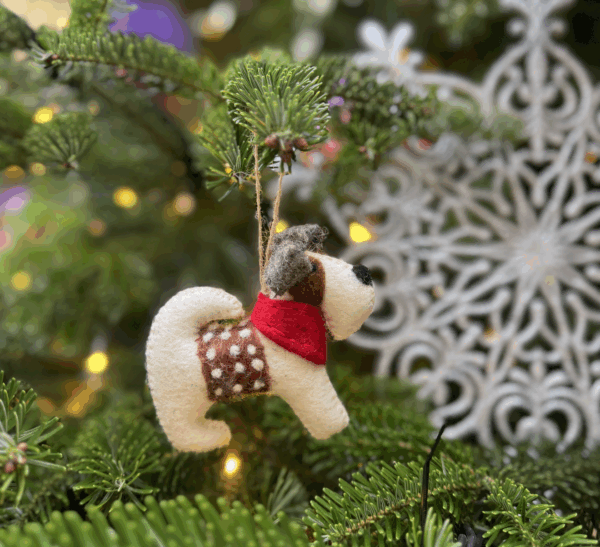 Hanging Ornaments - Terrier Dog