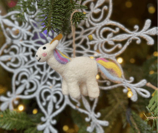 Hanging Ornaments - Unicorn