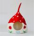 Gnome Cat Cave Bed - 100% Wool