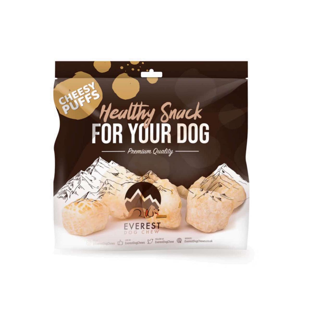 Everest Cheesy Puffs Healthy Natural Dog Snacks & Treats